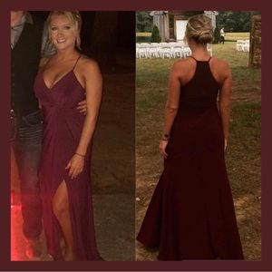 Burgundy Bridesmaid Dress Womens size 6